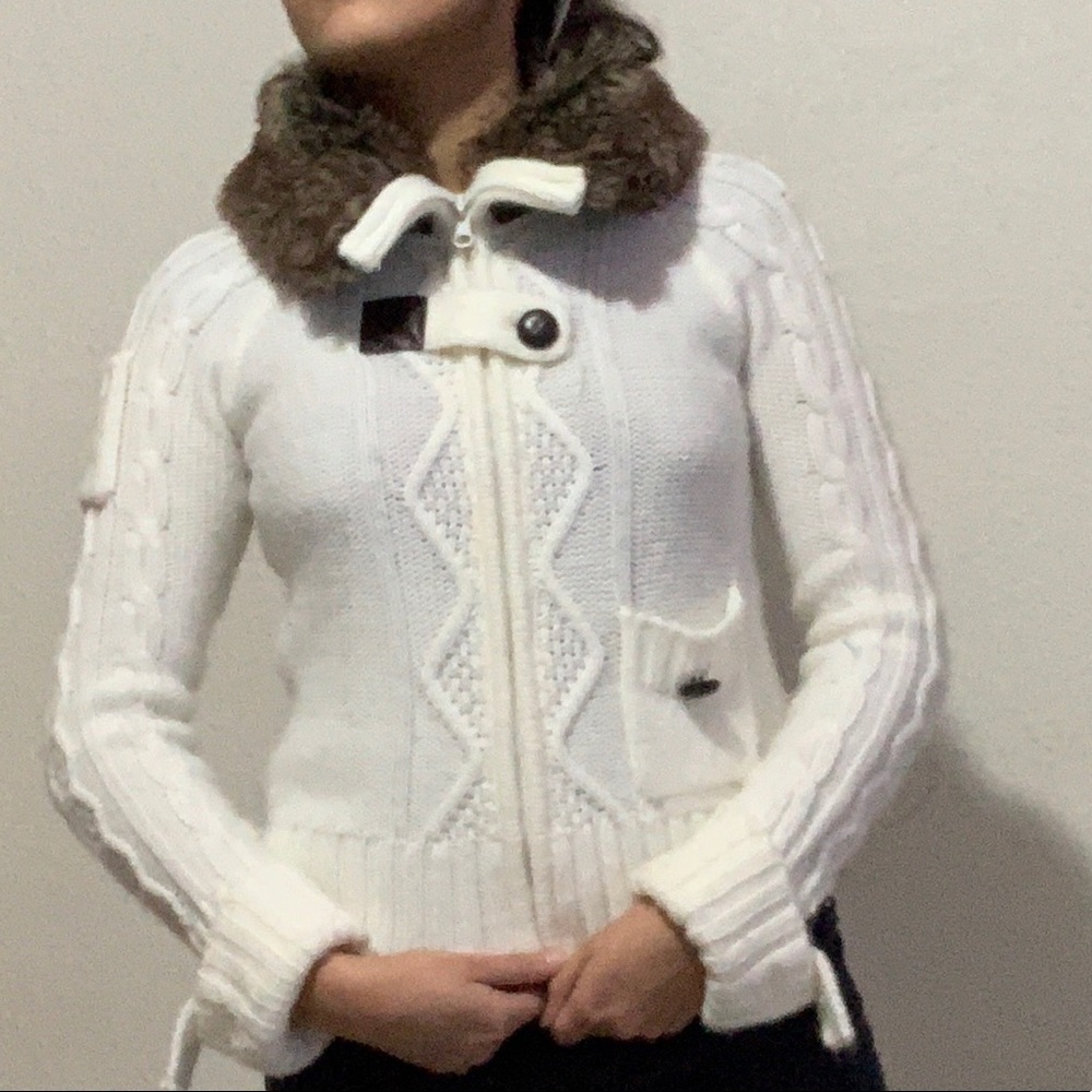 Girls Sweater | Fake Fur